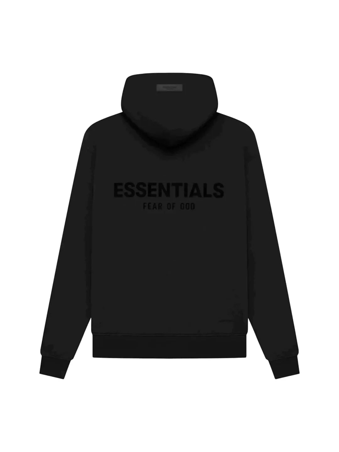 Fear of God Essentials Pullover Chest Logo Hoodie Stretch Limo/Black (SS22)